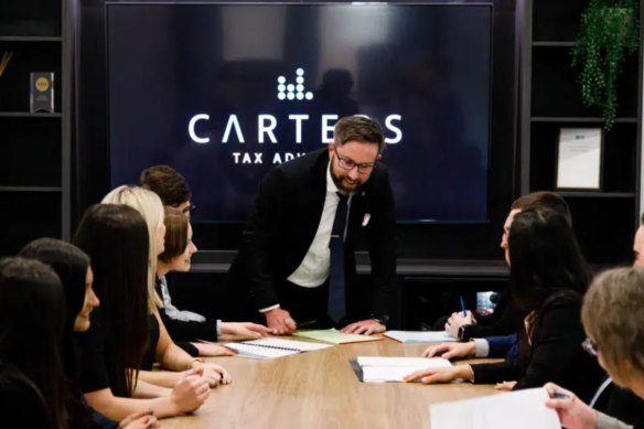 Carter’s Tax Advisory rose to prominence partnering with businesses including the Penrith Panthers. 