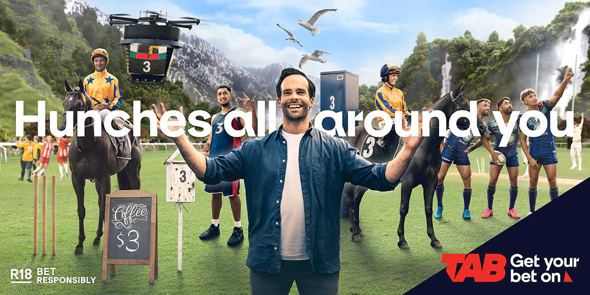 TAB NZ launches major new campaign and brand platform ‘Get Your Bet On’ VIA SPECIAL